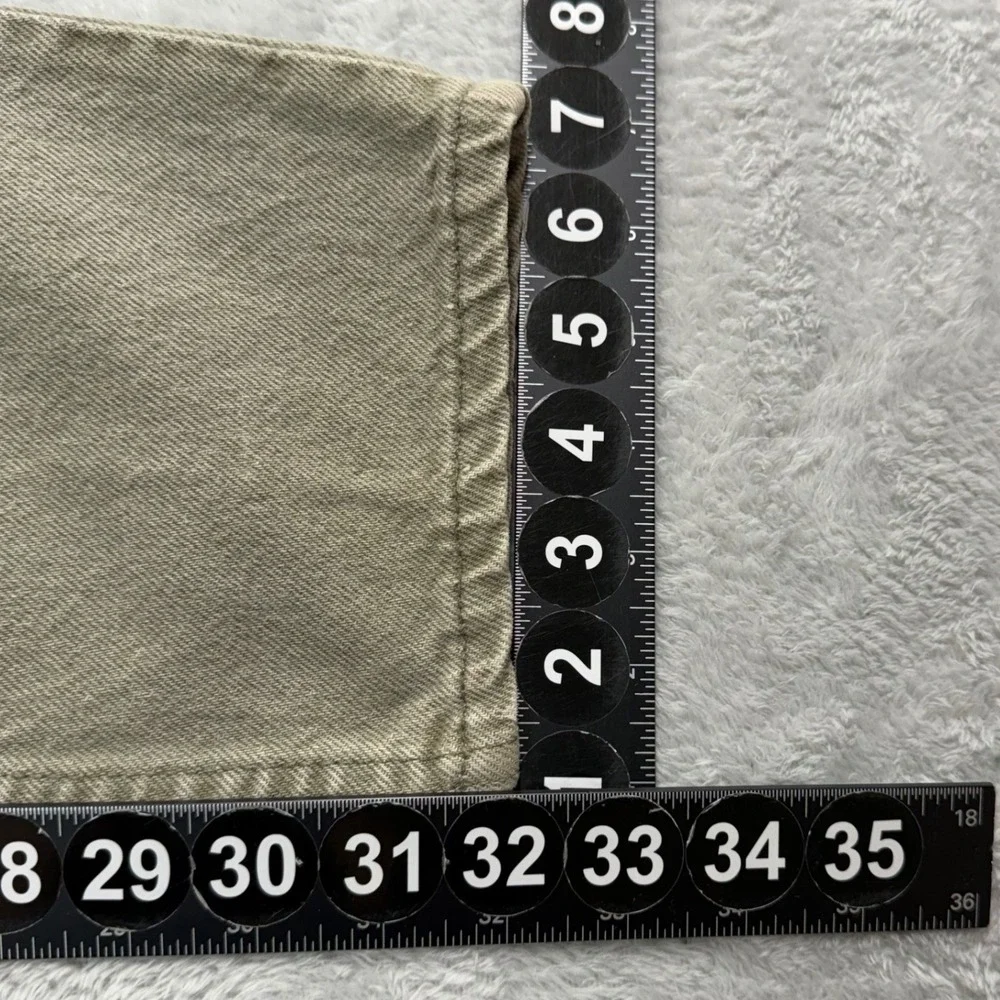 Vintage Levis 550 Jeans Men Measures 31X32 Tag 32x32 Gray Orange Tab Relaxed USA